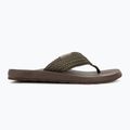 Férfi flip-flop papucs Tommy Hilfiger Molded Web Beach Sandal army green 2