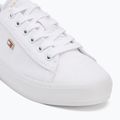 Tommy Hilfiger női tornacipő Vulc Canvas Lace Up fehér 7