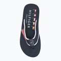 Férfi flip-flop papucs Tommy Hilfiger Patch Beach Sandal desert sky 5