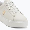 Tommy Hilfiger női Platform Court ecru/breezy kék cipő 7