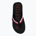 Férfi flip-flop papucs Tommy Hilfiger Massage Beach Sandal desert sky 5