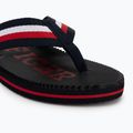 Férfi flip-flop papucs Tommy Hilfiger Massage Beach Sandal desert sky 7