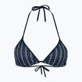 Tommy Hilfiger Triangle Rp Print zászlós láncos fürdőruha felső sötét éjszakai tengerészgyalogság