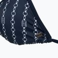 Tommy Hilfiger Triangle Rp Print zászlós láncos fürdőruha felső sötét éjszakai tengerészgyalogság 3