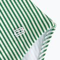Női Tommy Hilfiger egyenes egyrészes seersucker fürdőruha ragyogó zöld/fehér 5