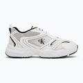Calvin Klein női cipő YW0YW01807 Retro Tennis Mesh Ml fényes fehér/fekete 2