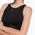 Tommy Hilfiger Mid Intensity High Neck Core fekete fitneszmelltartó 4