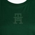 Tommy Hilfiger női tréning póló Regular Th Monogram zöld 7