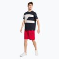 Tommy Hilfiger férfi edzőpóló Colorblocked Mix Media S/S kék 2