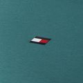 Tommy Hilfiger férfi edzőpóló Textured Tape zöld 7