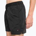 Férfi Tommy Hilfiger Medium húzózsinóros úszónadrág fekete 8
