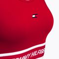 Tommy Hilfiger Mid Int Tape Racer Back piros fitness melltartó 7
