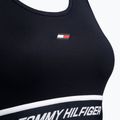 Tommy Hilfiger Mid Int Tape Racer Back kék fitness melltartó 7