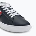 Tommy Hilfiger Essential Leather Cupsole sivatagi égbolt férfi cipő 7
