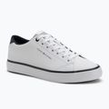 Tommy Hilfiger férfi edzőcipő Th Hi Vulc Core Low Leather Ess YBS fehér