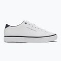 Tommy Hilfiger férfi edzőcipő Th Hi Vulc Core Low Leather Ess YBS fehér 2
