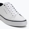 Tommy Hilfiger férfi edzőcipő Th Hi Vulc Core Low Leather Ess YBS fehér 7