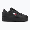 Tommy Jeans női cipő Tjw Flatform Cupsole Ess fekete 2