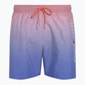 Férfi úszónadrág Tommy Hilfiger Medium Drawstring Print ombre coral blossom/blue spell