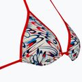 Fürdőruha felső Tommy Hilfiger Triangle Rp Print drops motion ecru 3