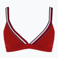 Fürdőruha felső Tommy Hilfiger Triangle Rp primary red