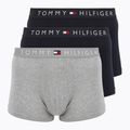 Boxeralsók Tommy Hilfiger UM0UM03181 Trunk 3 pár desert sky/grey heather/desert sky