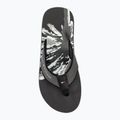 Férfi flop-flop papucs Tommy Hilfiger Palm Print Beach Sandal dark ash 5