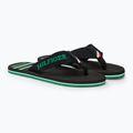 Férfi Tommy Hilfiger Sporty Beach Sandal fekete szandál flip flopok 4