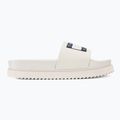 Női papucs Tommy Jeans Elevated Flatform Slide ecru 2