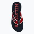 Férfi flop-flop papucs Tommy Hilfiger Patch Beach Sandal primary red 5