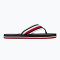 Férfi Tommy Hilfiger Massage Footbed Oly Beach Sandal sivatagi égbolt flip flopok 2