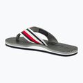 Férfi Tommy Hilfiger Massage Footbed Oly Beach Sandal antik ezüst flip flopok 3