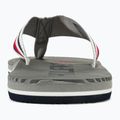 Férfi Tommy Hilfiger Massage Footbed Oly Beach Sandal antik ezüst flip flopok 6