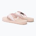Tommy Hilfiger női Webbing Pool Slide 0LA ecru/whimsical pink flip-flopok 3