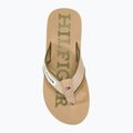 Férfi flop-flop papucs Tommy Hilfiger Patch Beach Sandal beige 5
