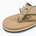 Férfi flop-flop papucs Tommy Hilfiger Patch Beach Sandal beige 7