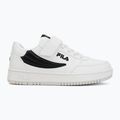 Gyerekcipő FILA Rega Nf Velcro white/black 2
