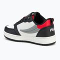 Gyerekcipő FILA Rega Nf Velcro white/black/fila red 3