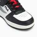 Gyerekcipő FILA Rega Nf Velcro white/black/fila red 7