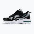 Gyerekcipők FILA Madrun Velcro black/posy green