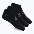 Férfi zokni SKECHERS Microfiber Non Terry No Show 3 pár black/white