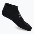 Férfi zokni SKECHERS Microfiber Non Terry No Show 3 pár black/white 2