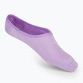 Női zoknik SKECHERS Non Terry No Show Liner 3 pár white/purple 4