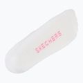 Női zoknik SKECHERS Non Terry No Show Liner 3 pár white/purple 7