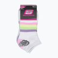 Gyerek zokni SKECHERS Heel/Toe Terry Low Cut 6 pár white/light pink 10