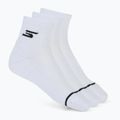 Férfi zoknik SKECHERS 1/2 Terry Qtr Crew 3 pár white traditional