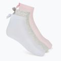 Gyerek zokni SKECHERS Non Terry Anklet 3 pár pink