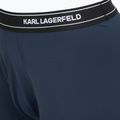 Férfi boxeralsó KARL LAGERFELD Stripe Logo Micro Trunk 3 pár mood indigo 4