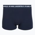 Férfi boxeralsó KARL LAGERFELD Logo Trunk 3 pár black/white/navy 3