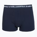 Férfi boxeralsó KARL LAGERFELD Logo Trunk 3 pár navy 2